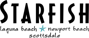 Starfish logo with locations: Laguna Beach, Newport Beach and Scottsdale