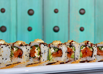 Happy Hour sushi dish